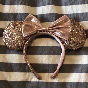Disney Parks Original Rose Gold Ears
